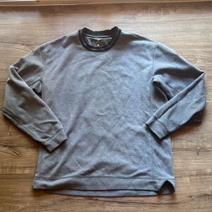 Nike Men's Gray Crewneck Sweater